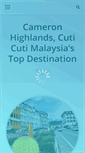 Mobile Screenshot of cameronhighland.my